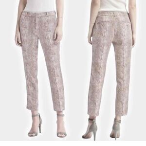 Banana Republic Avery Snake Skin Ankle Pant straight 4 casual office y2k retro